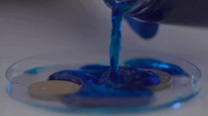 Superhydrophobic Australian Coins