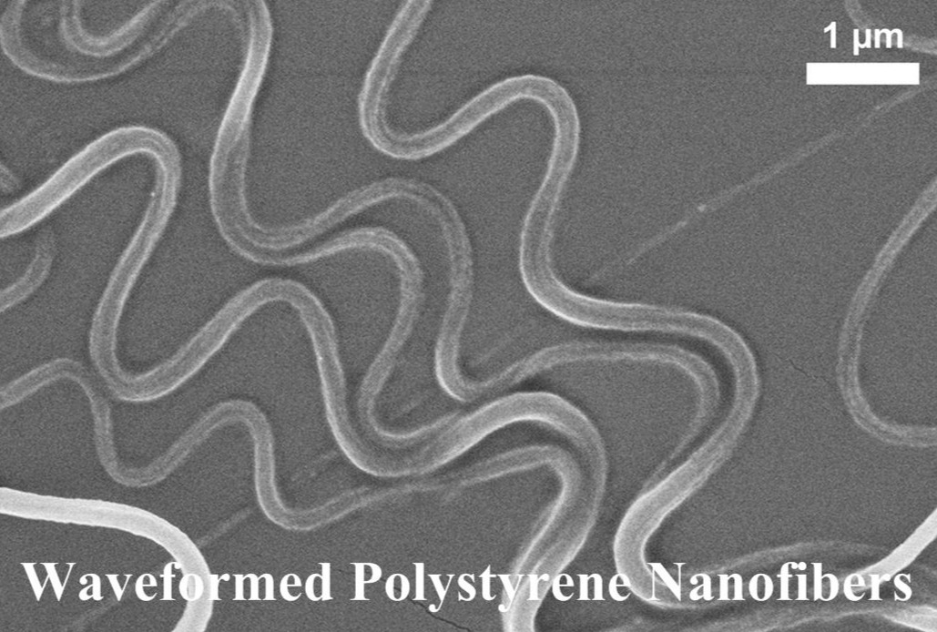 Wave-formed Nanofibers