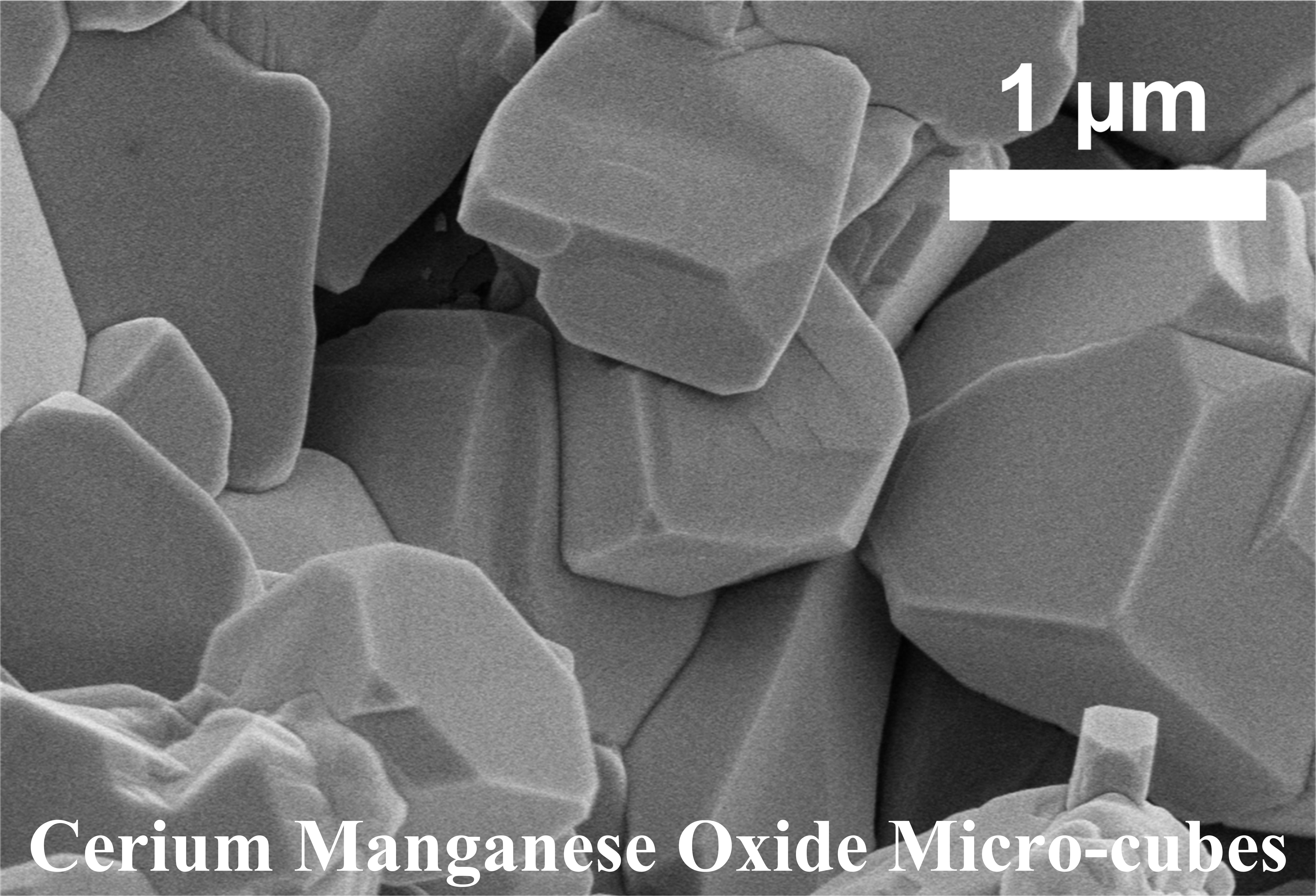 Cerium Manganese Oxide Cubes