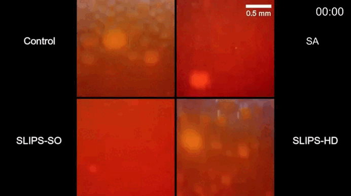 Debubbling Surface