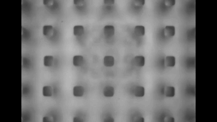 Bubble Rupture Imaging Through Surface