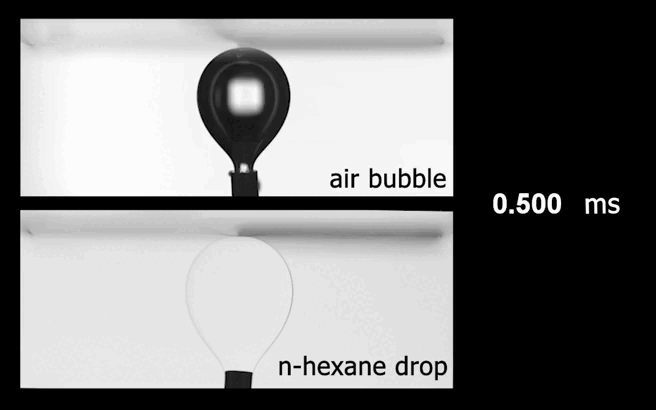 Underwater Bubble / Hexane Manipulation